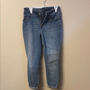 M Jeans Women's Classic Blue Cropped Denim